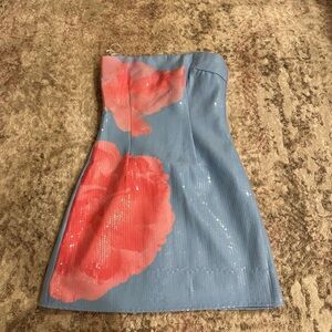 White Fox Make up My Mind mini dress
XS
Blue/Pink
NWT
